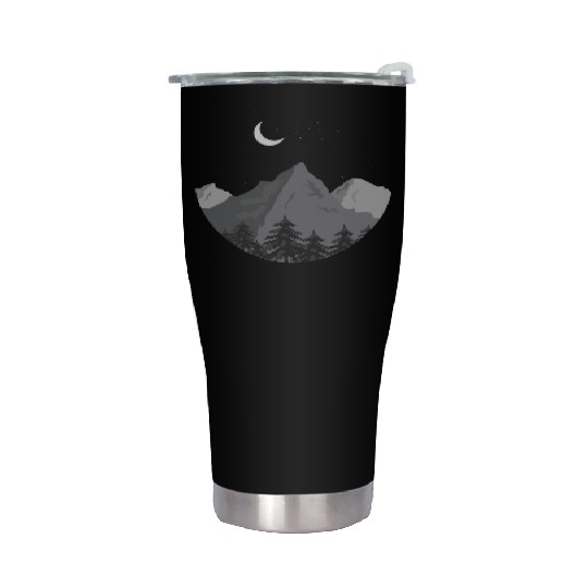 The mountain vally of destiny Stainless Steel Tumblers