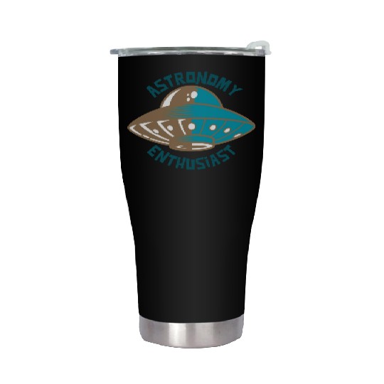 Astronomy Enthusiast - Astronomy Enthusiast Stainless Steel Tumblers