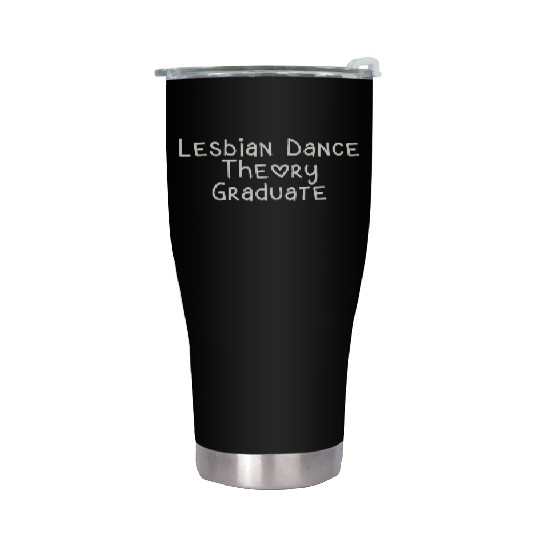 Lesbian Dance Theory Graduate Stainless Steel Tumblers