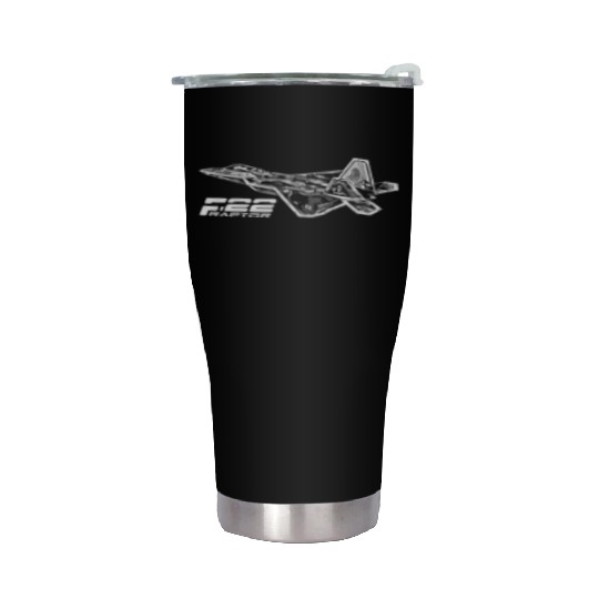 F 22 RAPTOR Stainless Steel Tumblers