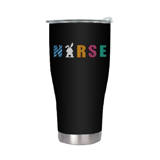 Easter Nurse Stainless Steel Tumblers