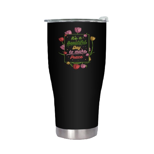 Tulip Gardening Tulips Stainless Steel Tumblers