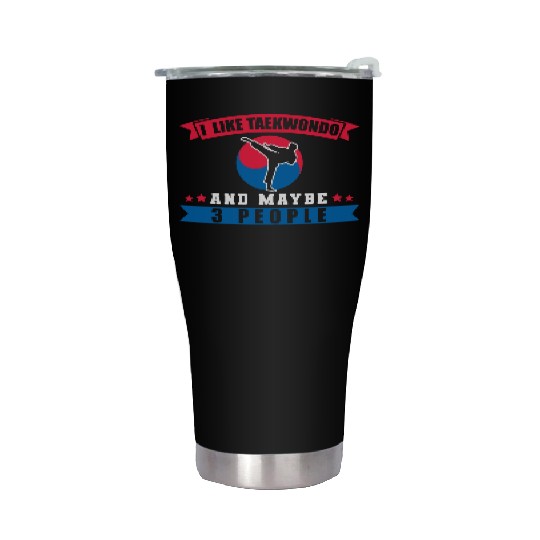TKD Korean Martial Arts Tae Kwon Stainless Steel Tumblers