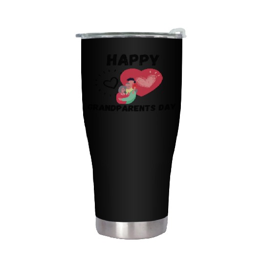 Happy Grandparents Day Stainless Steel Tumblers