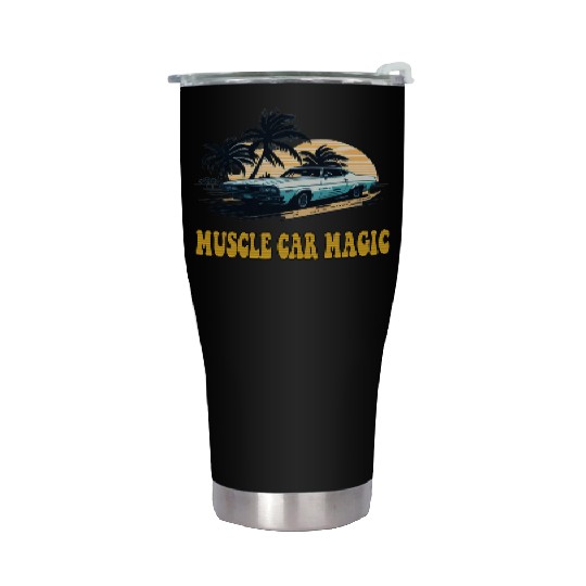 Muscle Car Magic Stainless Steel Tumblers