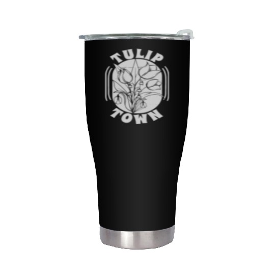 Tulip Gardening Tulips Stainless Steel Tumblers