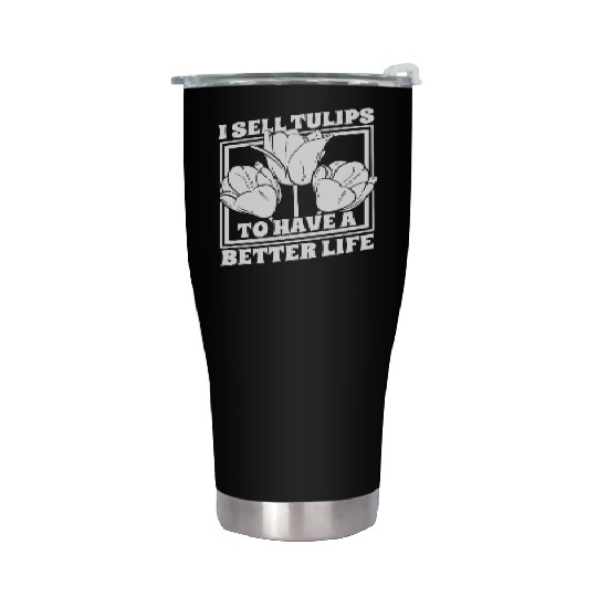 Tulip Gardening Tulips Stainless Steel Tumblers