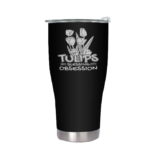 Tulip Gardening Tulips Stainless Steel Tumblers
