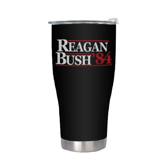 Reagan Bush 1984 V2 Stainless Steel Tumblers