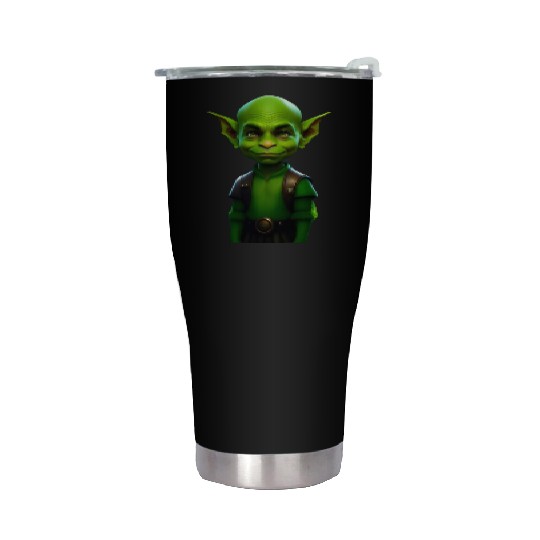 Green Goblin Rascal Embrace the Mischief Stainless Steel Tumblers