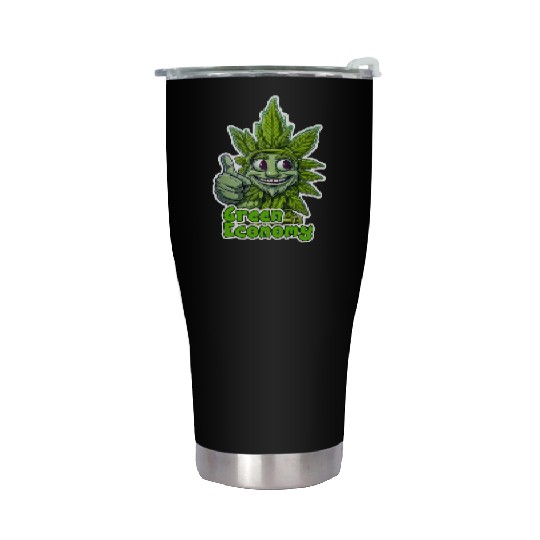 Green Economy Stainless Steel Tumblers