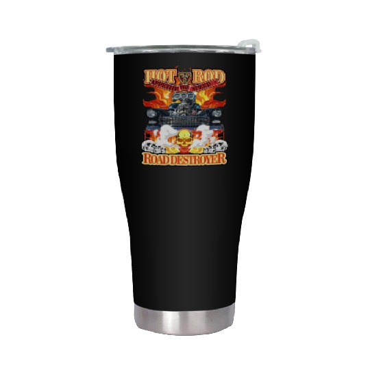 Hot Rod Road destroyer - Appetite for speed Stainless Steel Tumblers