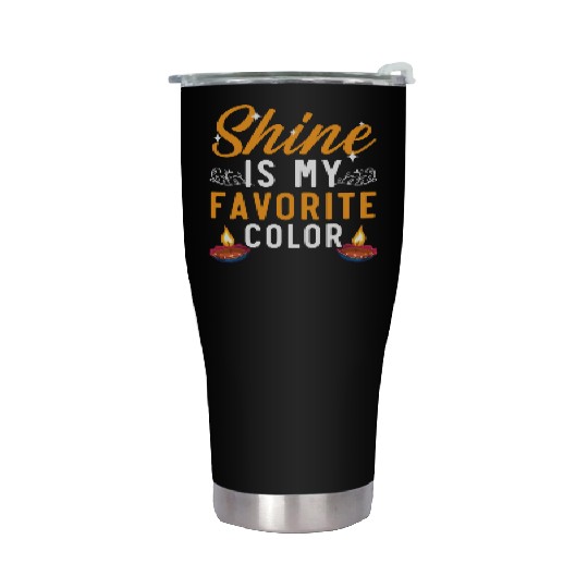 Happy Diwali Diwali Festival Indian Hindu Hinduism Stainless Steel Tumblers