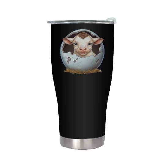 Sweet Lamb Hatching: The Beginning of New Life Stainless Steel Tumblers