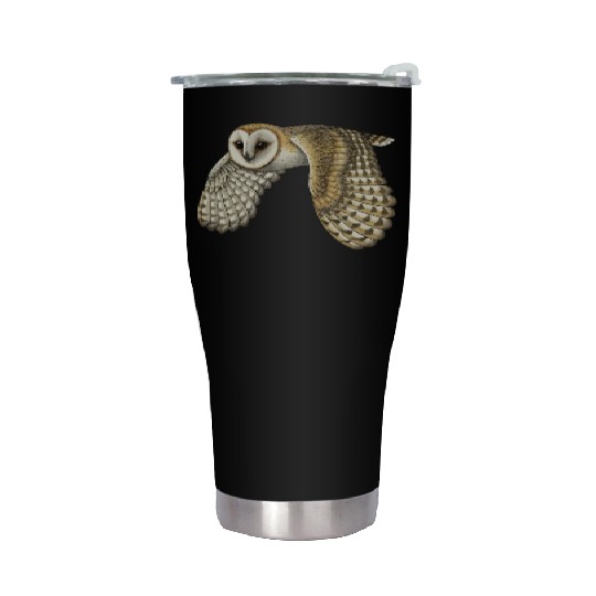 Barn Owl Stainless Steel Tumblers