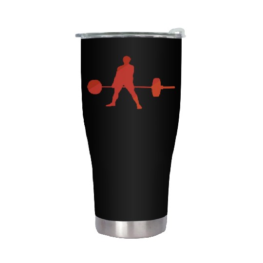 Weightlifting Gym Deadlift Muscle Giant Stainless Steel Tumblers