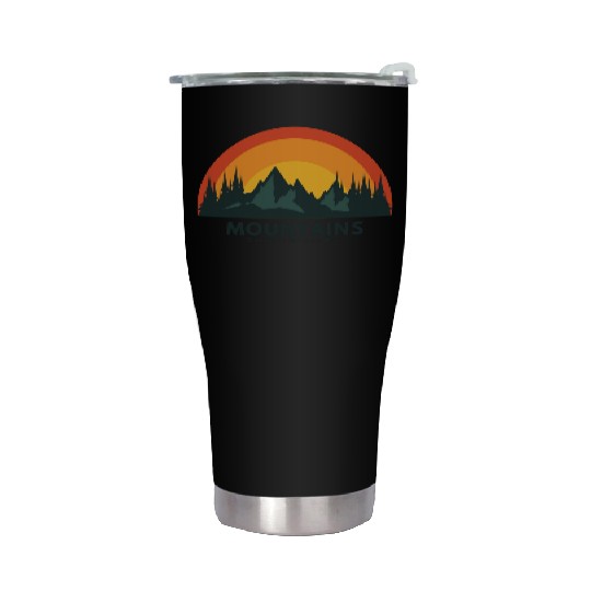 Mountain | Hiking | Adventure | Nature Stainless Steel Tumblers
