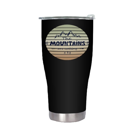 Mountains | Hiking | Nature | Adventure Stainless Steel Tumblers