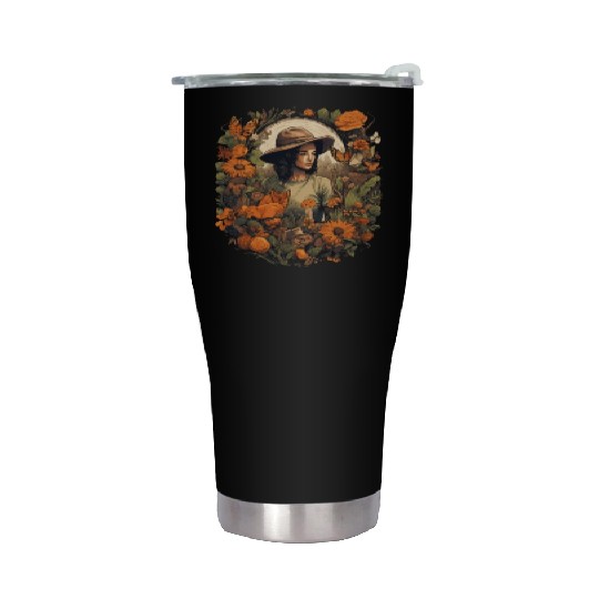 Gardening Garden-plants Flowers-Gardener Gardener Stainless Steel Tumblers