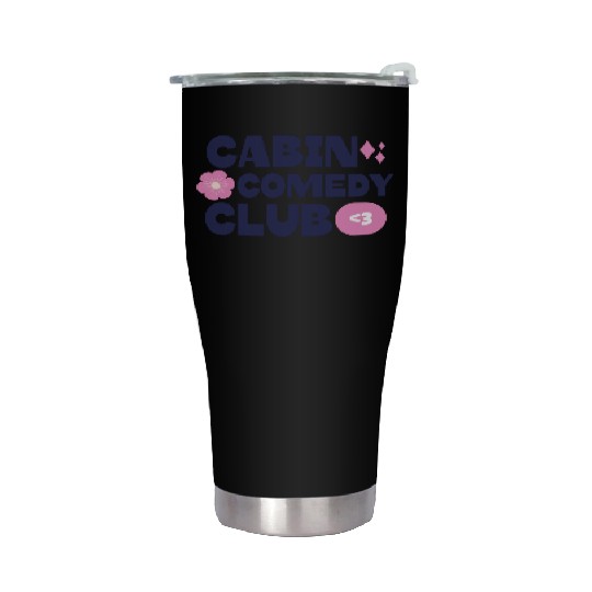 Cabin Comedy Club Stainless Steel Tumblers