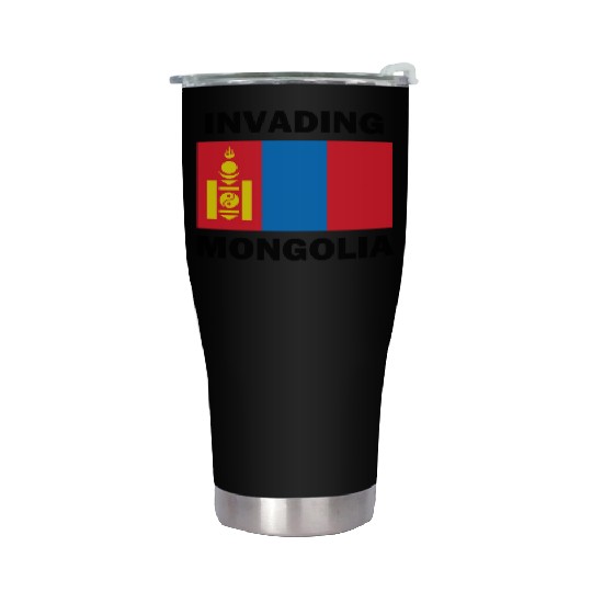 Invading Mongolia Stainless Steel Tumblers