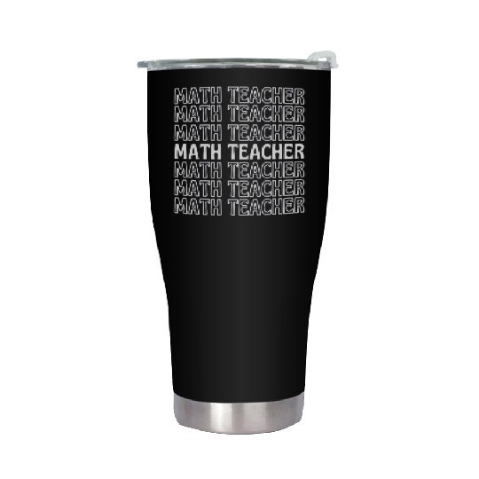 Math teacher Stainless Steel Tumblers