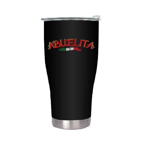 Viva Abuelita! Viva Mexico! Stainless Steel Tumblers