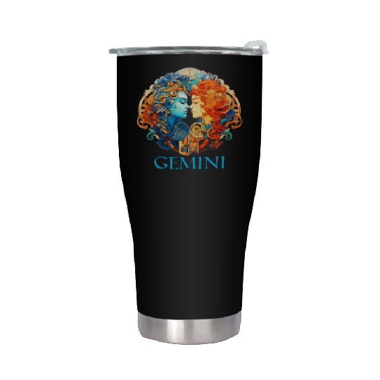 Embrace Your Gemini Identity: Gemini Zodiac Stainless Steel Tumblers
