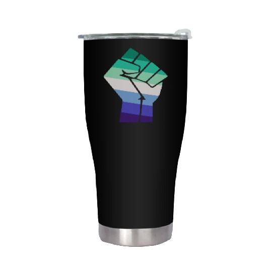 Pride Fist Gay Pride Design for Equality Stainless Steel Tumblers