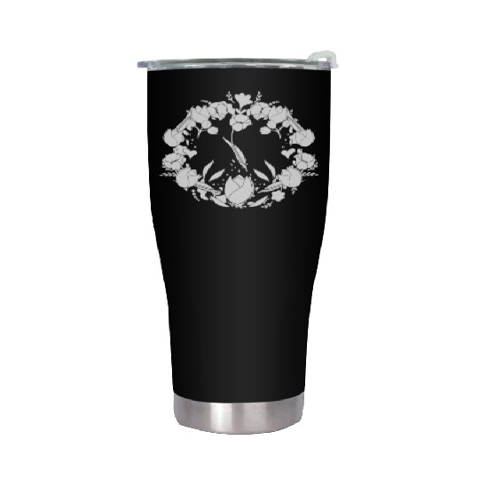 Tulip Gardening Floral Stainless Steel Tumblers