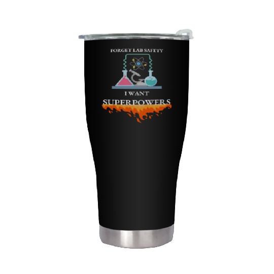 Embrace Your Inner Hero Lab Safety Superpowers Stainless Steel Tumblers