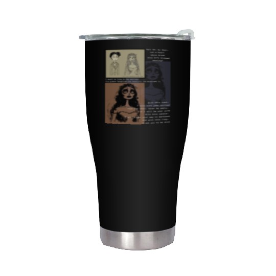 corpse bride Stainless Steel Tumblers