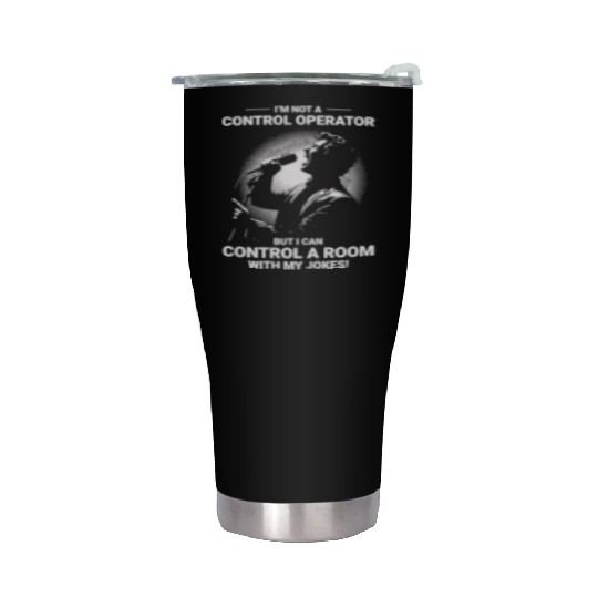 Ham Radio Operator Stand-Up Comedy Control Room Stainless Steel Tumblers