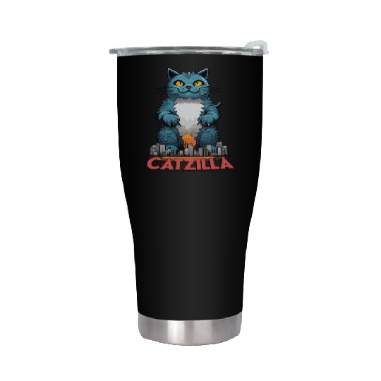 Catzilla Stainless Steel Tumblers
