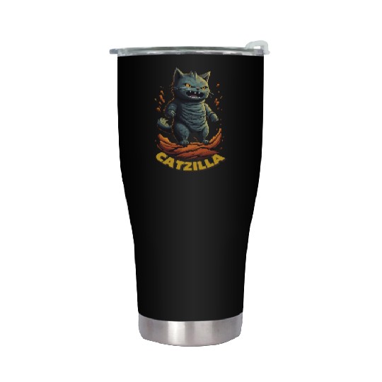 Catzilla Stainless Steel Tumblers