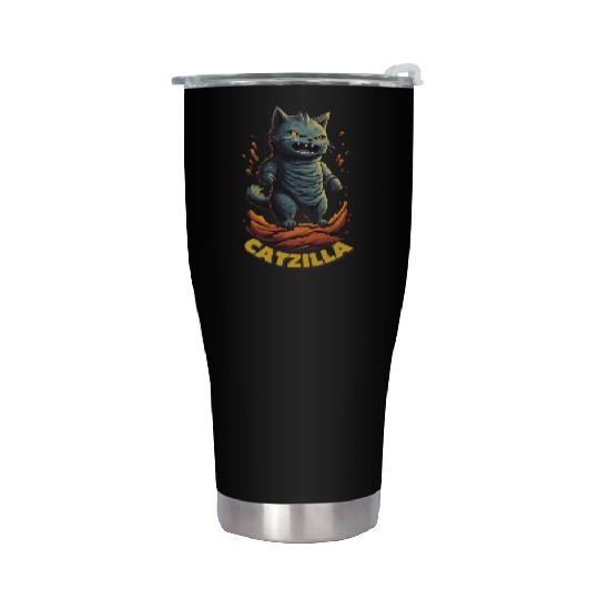 Catzilla Stainless Steel Tumblers