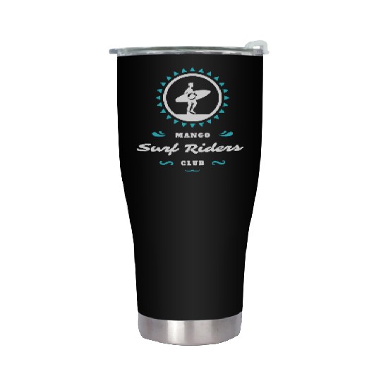 Mango Surf Riders Stainless Steel Tumblers