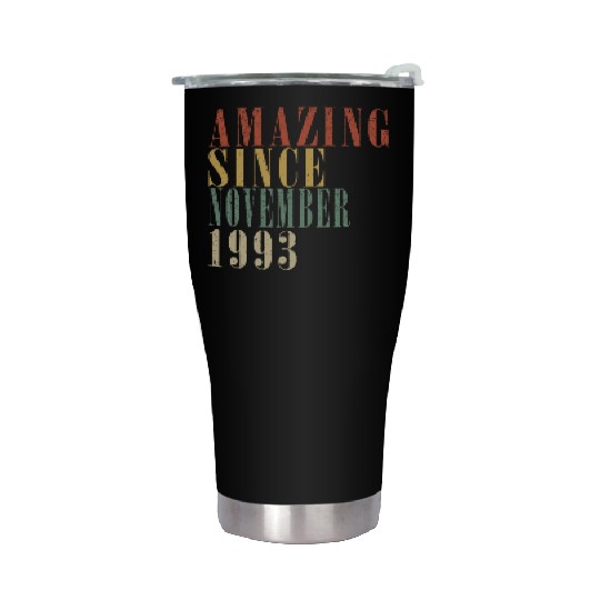 november 1993 Anniversary november 1993 november Stainless Steel Tumblers