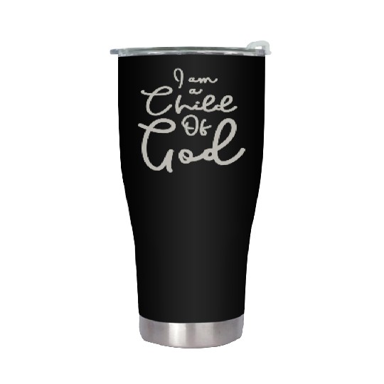 Child Of God - Embrace Your Divine Identity Stainless Steel Tumblers