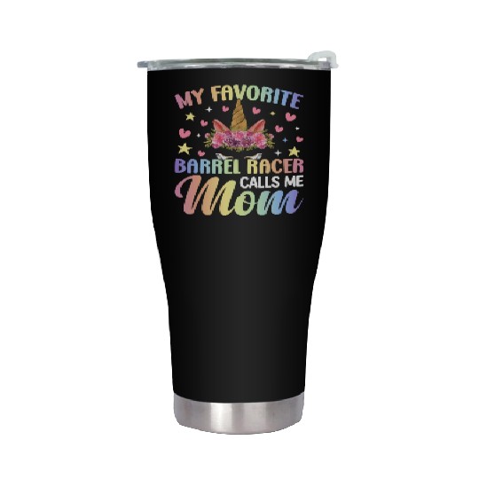 Racing Horse Riding Stainless Steel Tumblers