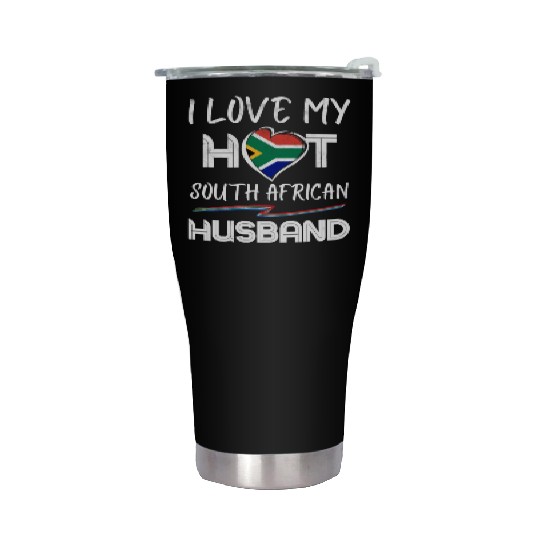 Hot South African Husband Love Stainless Steel Tumblers