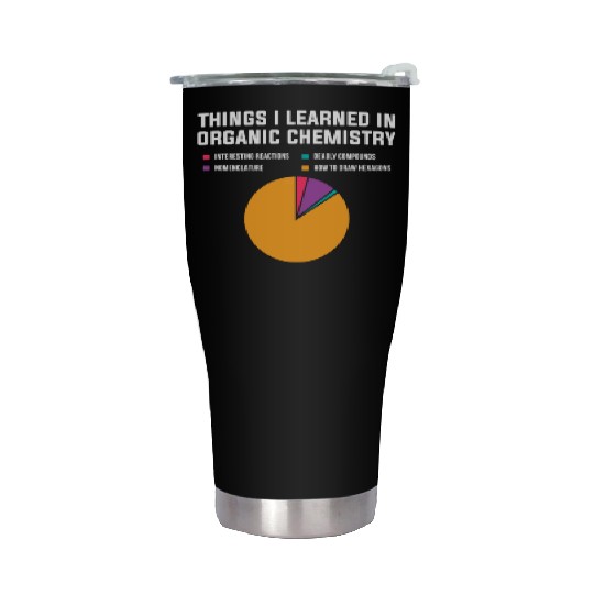 Things I Learned In Organic Chemistry Stainless Steel Tumblers