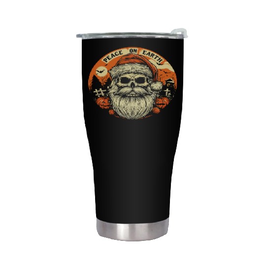 Peace on Earth Stainless Steel Tumblers