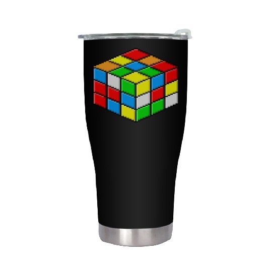 rubiks cube Stainless Steel Tumblers