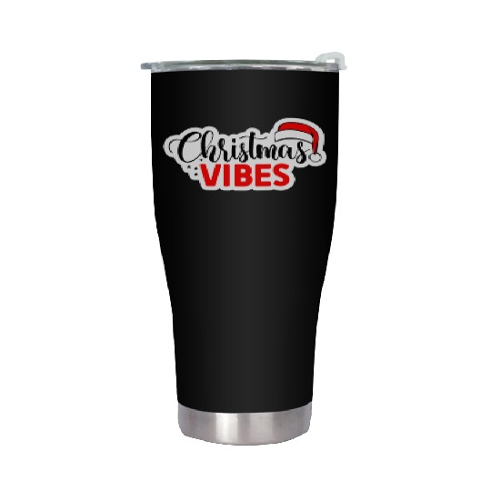 Christmas Vibes Unisex Garment Stainless Steel Tumblers