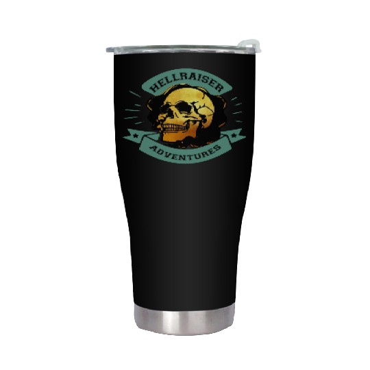 Gilded Skull Hellraiser Adventure Stainless Steel Tumblers