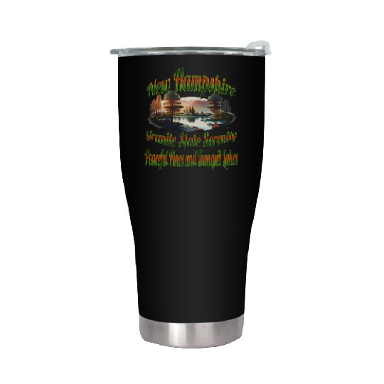 New Hampshire Granite State Serenity Stainless Steel Tumblers