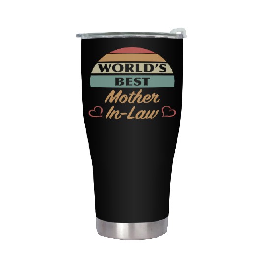 World’s Best Mother In Law Stainless Steel Tumblers