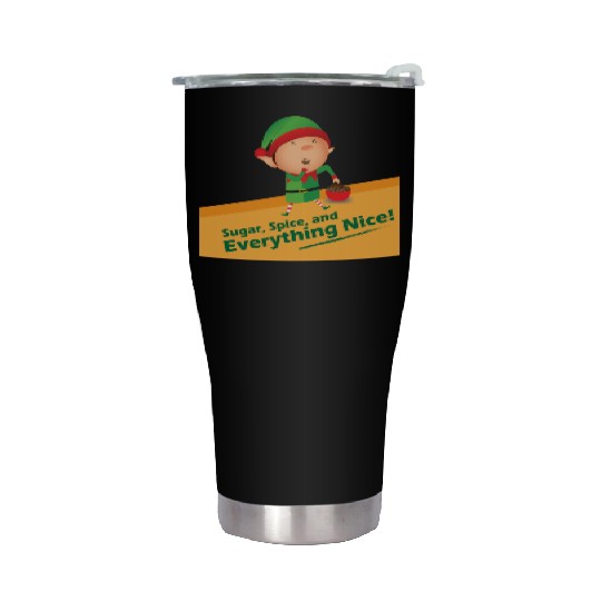 Elf Diet - Christmas Stainless Steel Tumblers