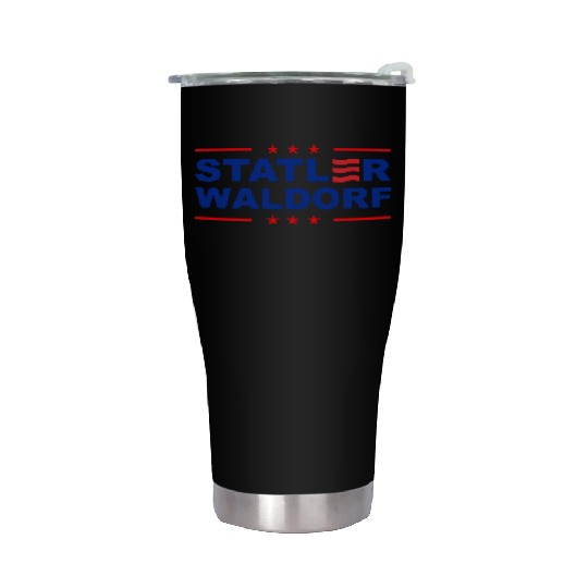 Statler and Waldorf Stainless Steel Tumblers